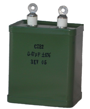 CZ82型高壓密封紙介電容器實(shí)物圖